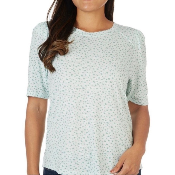 Short Sleeve Blue Top - Democracy - XL - Picture 1 of 7